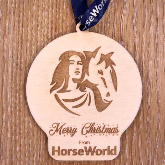 HorseWorld Christmas decoration