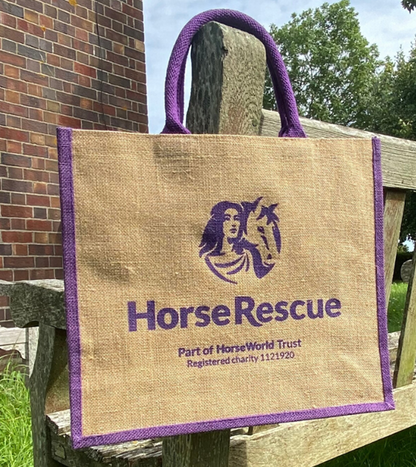 HorseWorld Eco Jute Bag